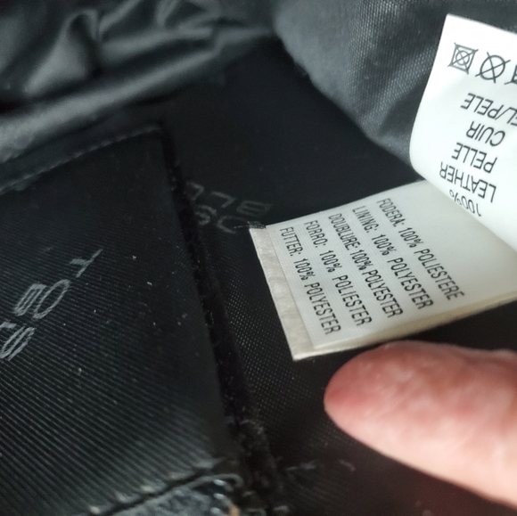 Tosca Blue Flap Croc Embossed Leather Handbag - Picture 8 of 9